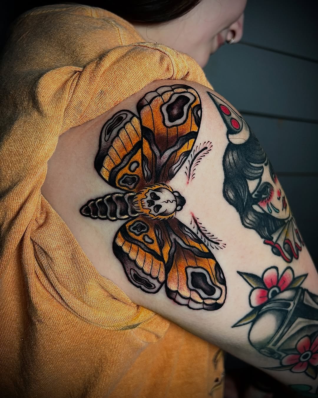 Tattoo by @squirt.tattoos — american_traditional, illustrative