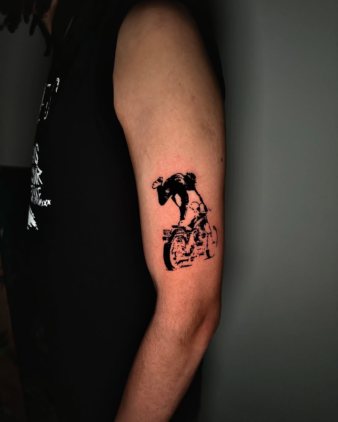 Tattoo by @matthew.hall.tattoo — blackwork