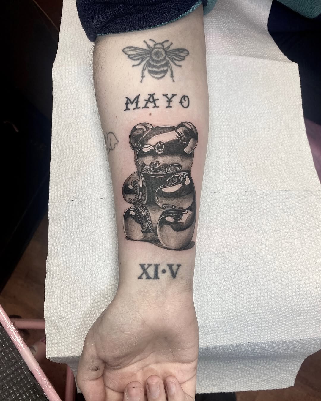 Tattoo by @miss.rage.tattoos — realism, black_and_grey