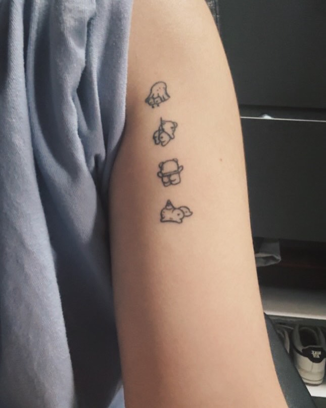 Tattoo by @anozz.tat — fine_line, minimalist