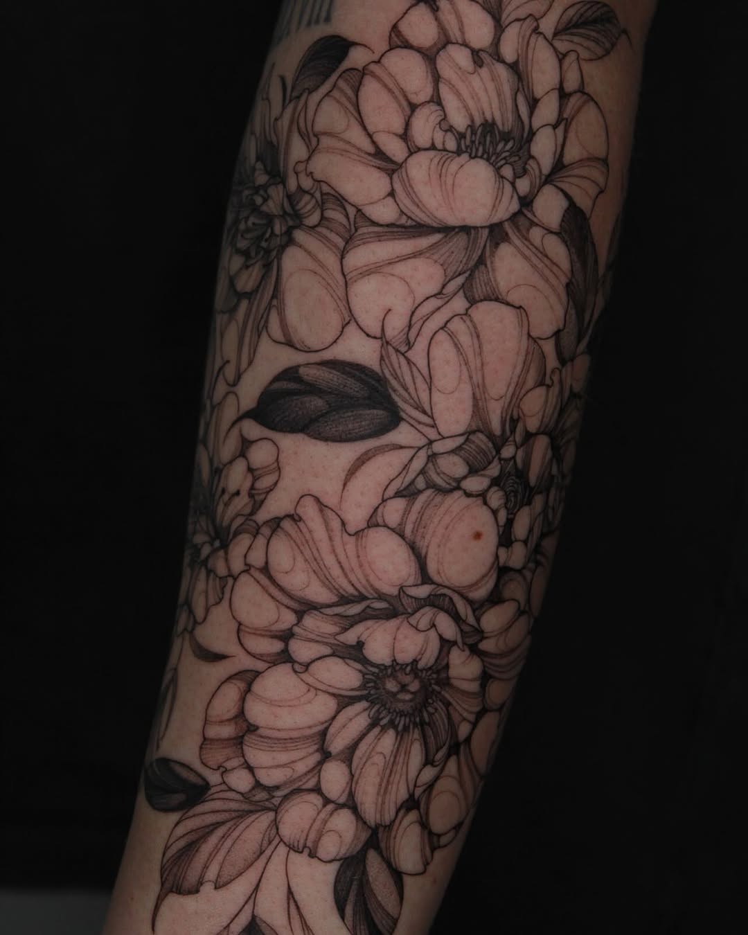 Tattoo by @trixiehg.tattoo — illustrative, black_and_grey