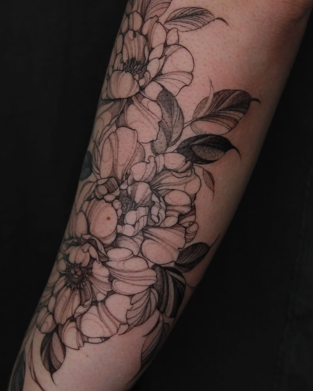 Tattoo by @trixiehg.tattoo — illustrative, black_and_grey