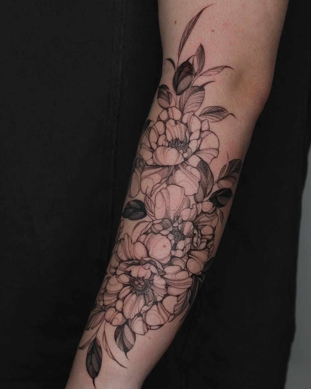 Tattoo by @trixiehg.tattoo — illustrative, black_and_grey