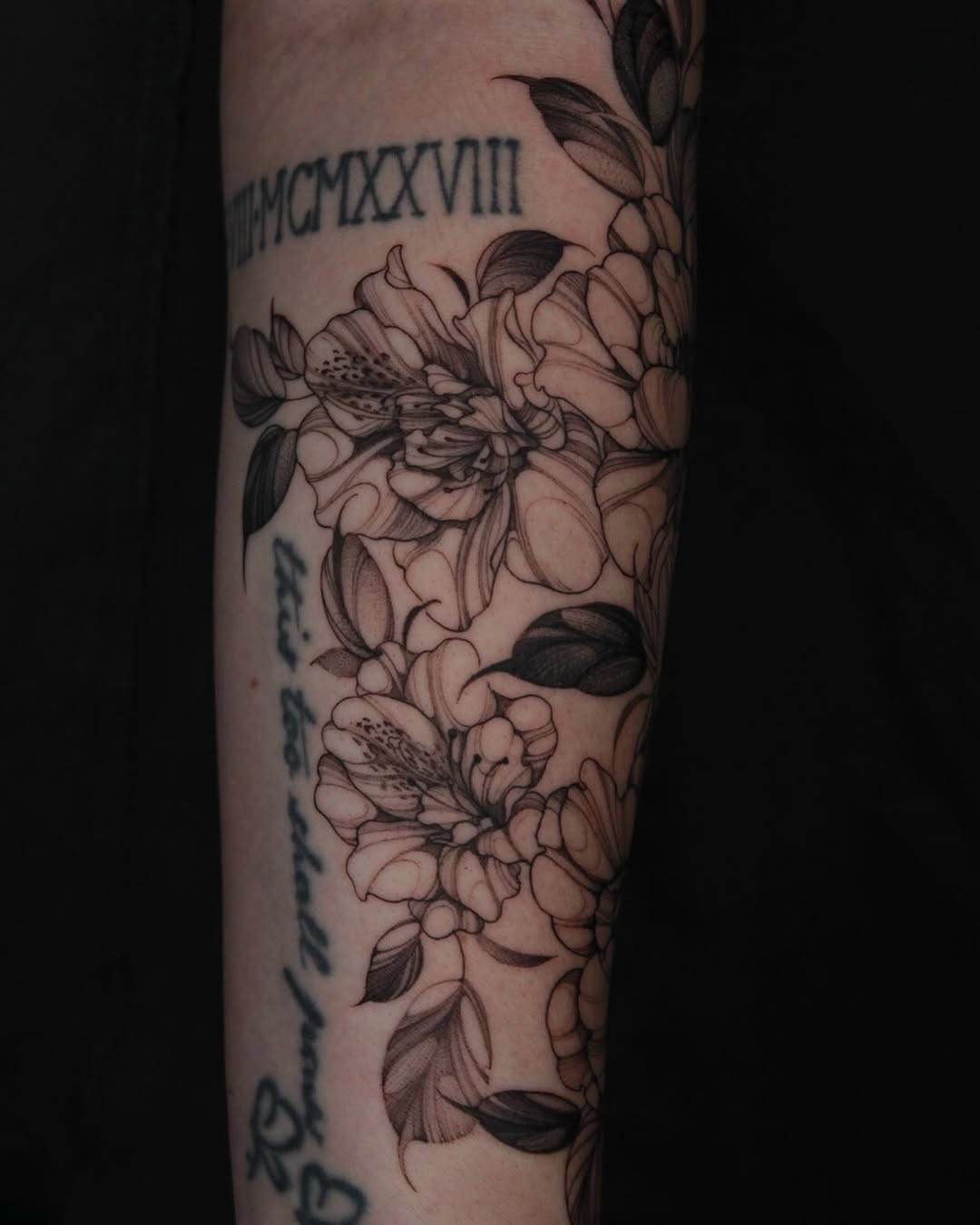 Tattoo by @trixiehg.tattoo — illustrative, black_and_grey