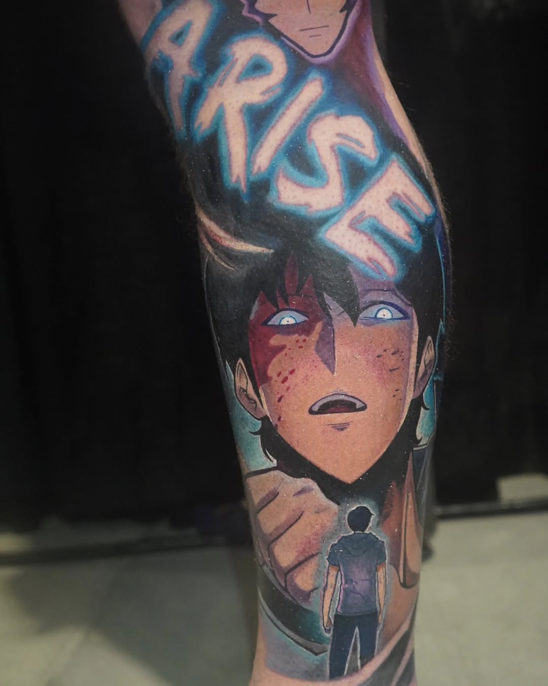 Tattoo by @bdtattz2.0 — anime, illustrative