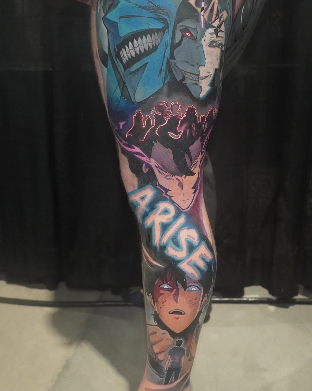 Tattoo by @bdtattz2.0 — anime, illustrative