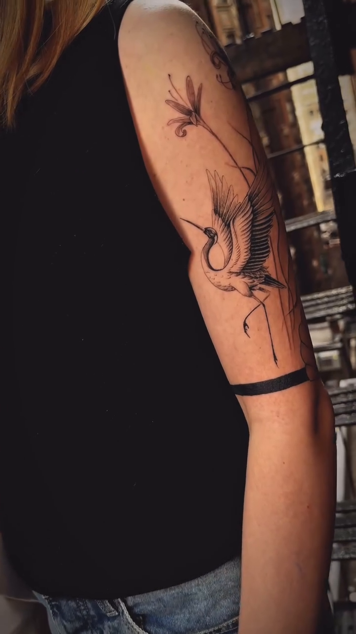 Tattoo by @yuliiitattoo — japanese_irezumi, fine_line