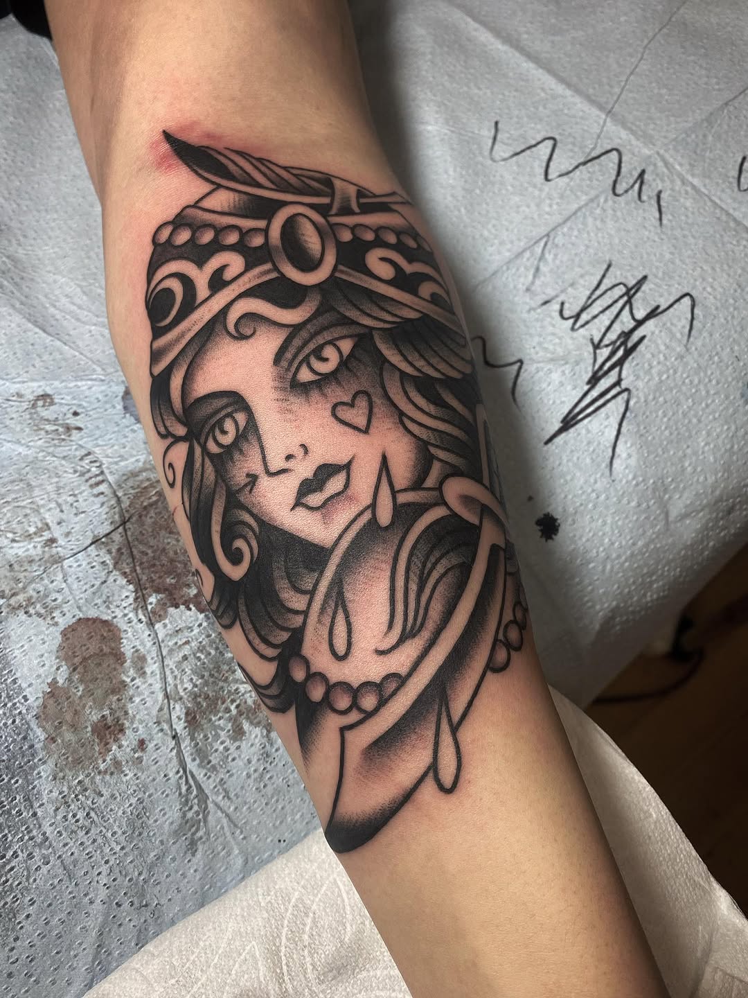 Tattoo by @alanpham — american_traditional, black_and_grey