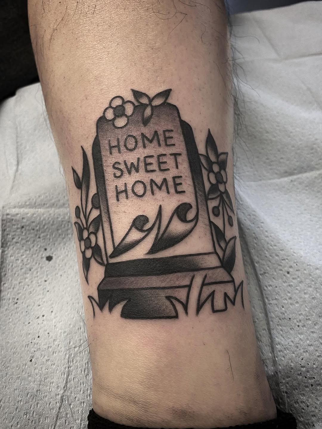 Tattoo by @alanpham — american_traditional, lettering_script