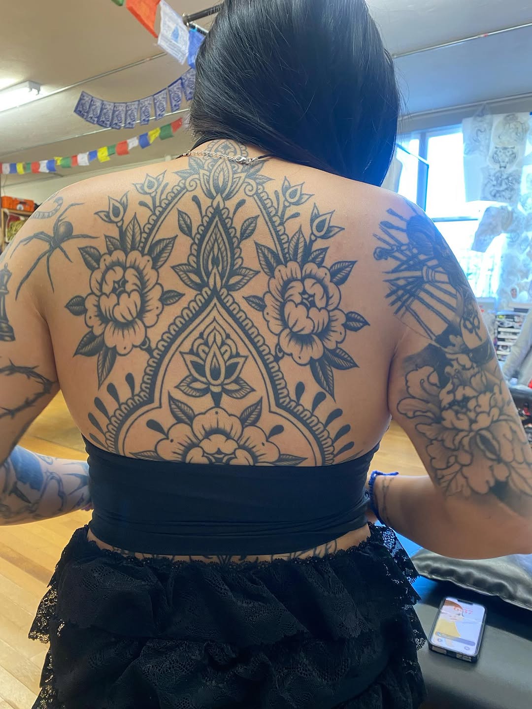 Tattoo by @alanpham — black_and_grey, ornamental