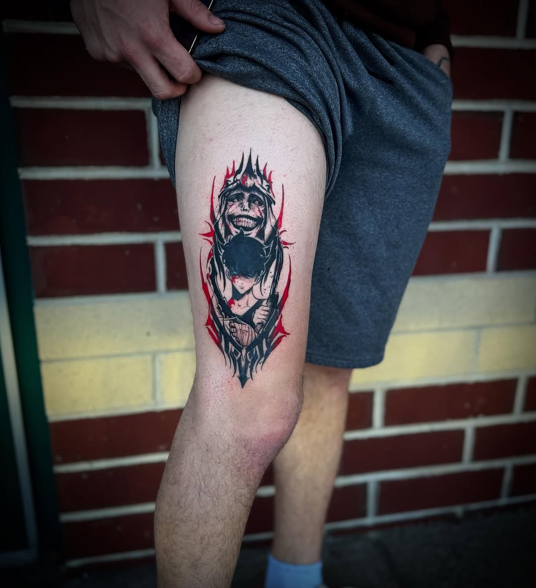 Tattoo by @inkedbygi_ β illustrative, anime