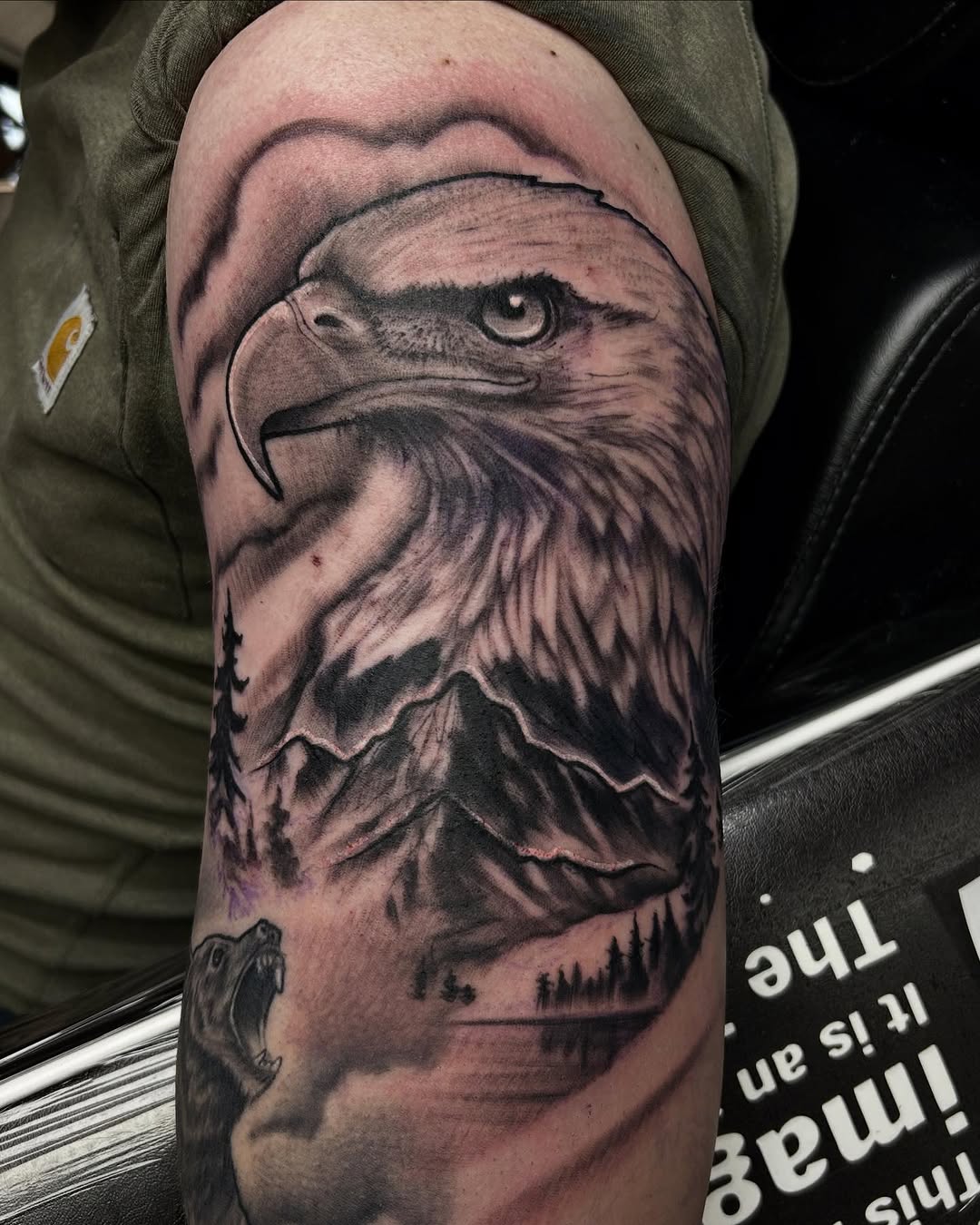 Tattoo by @thedanschuster — realism, black_and_grey