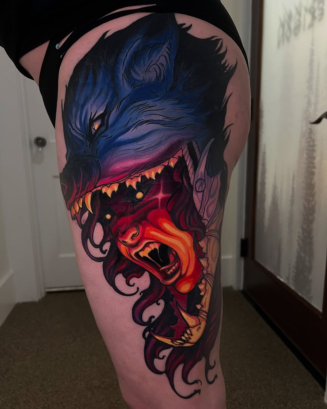 Tattoo by @blackbisontattoo β new_school, dark_realism