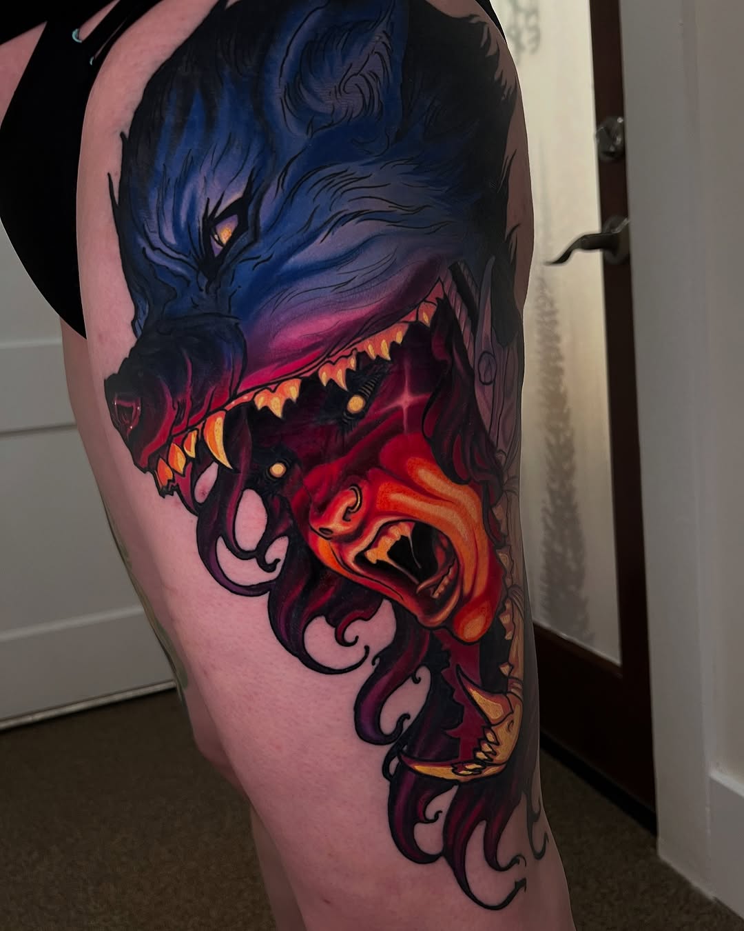 Tattoo by @blackbisontattoo β neo_traditional, dark_realism