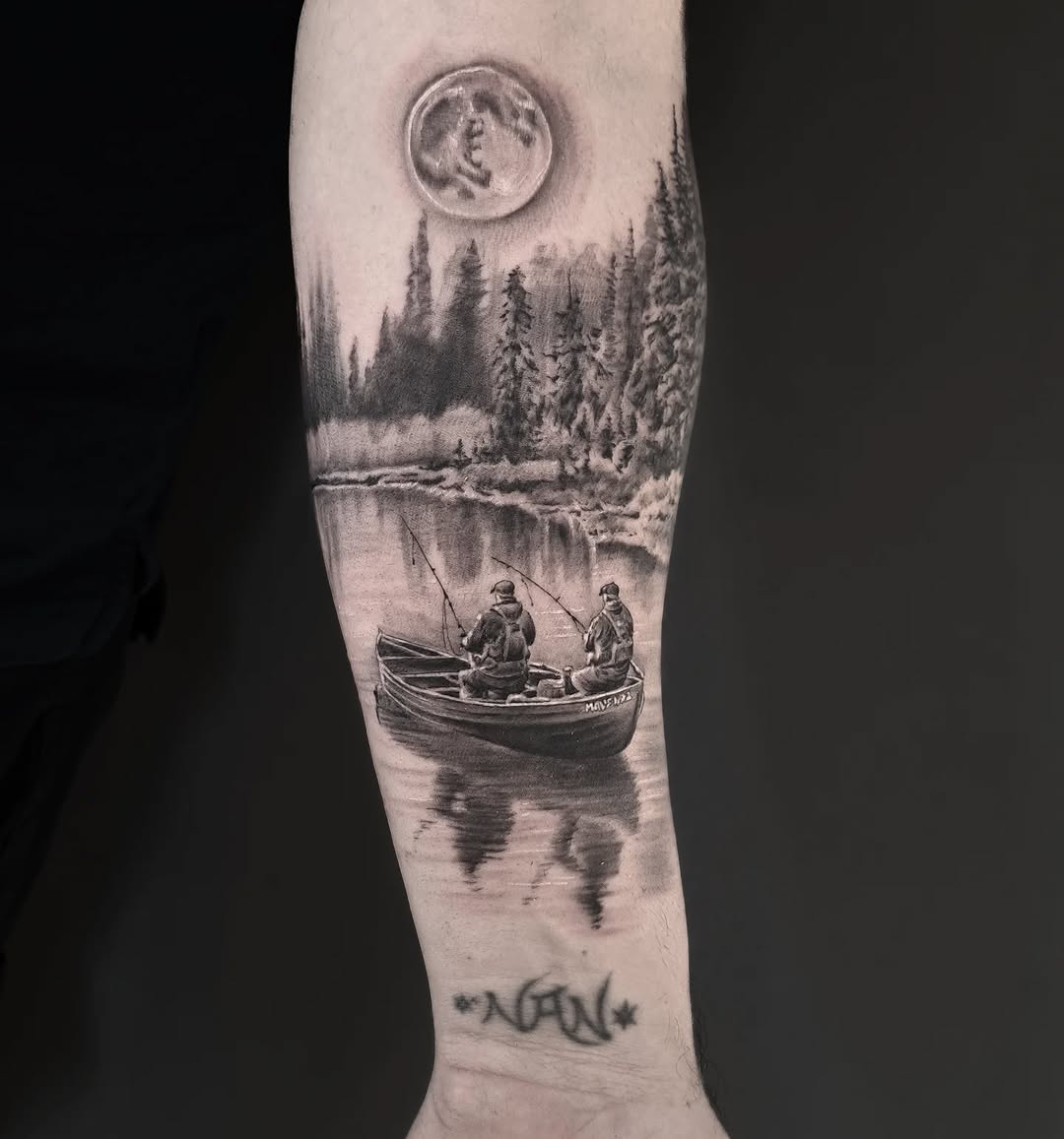 Tattoo by @divinemacabre โ realism, black_and_grey