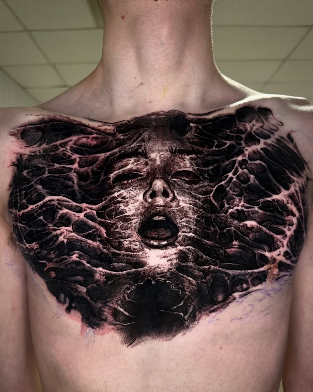 Tattoo by @bigbadwolftattoos — realism, dark_realism