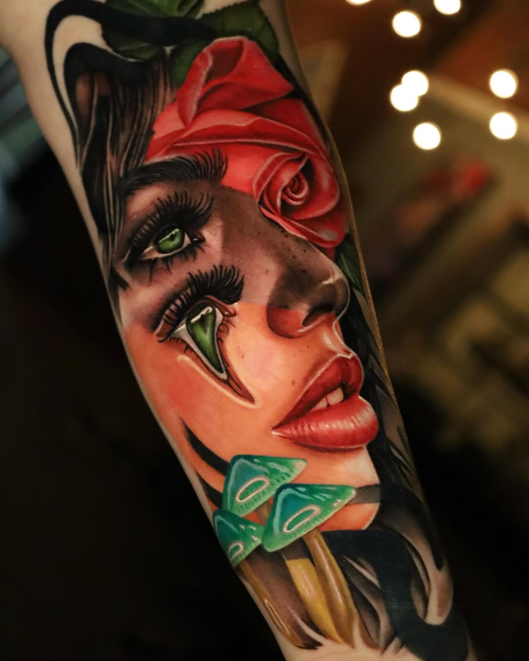 Tattoo by @palacios_ink โ realism, dark_realism