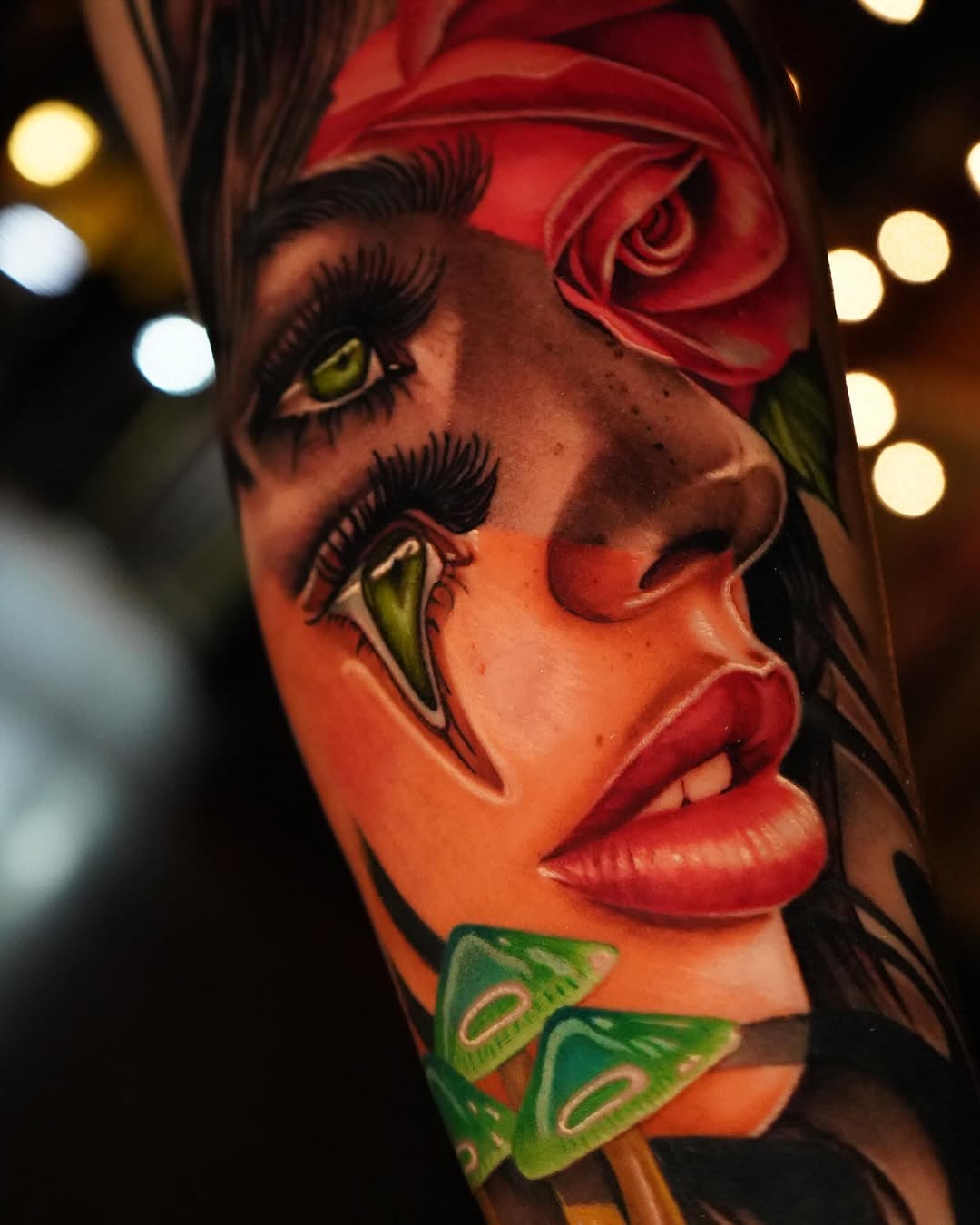 Tattoo by @palacios_ink โ realism, dark_realism