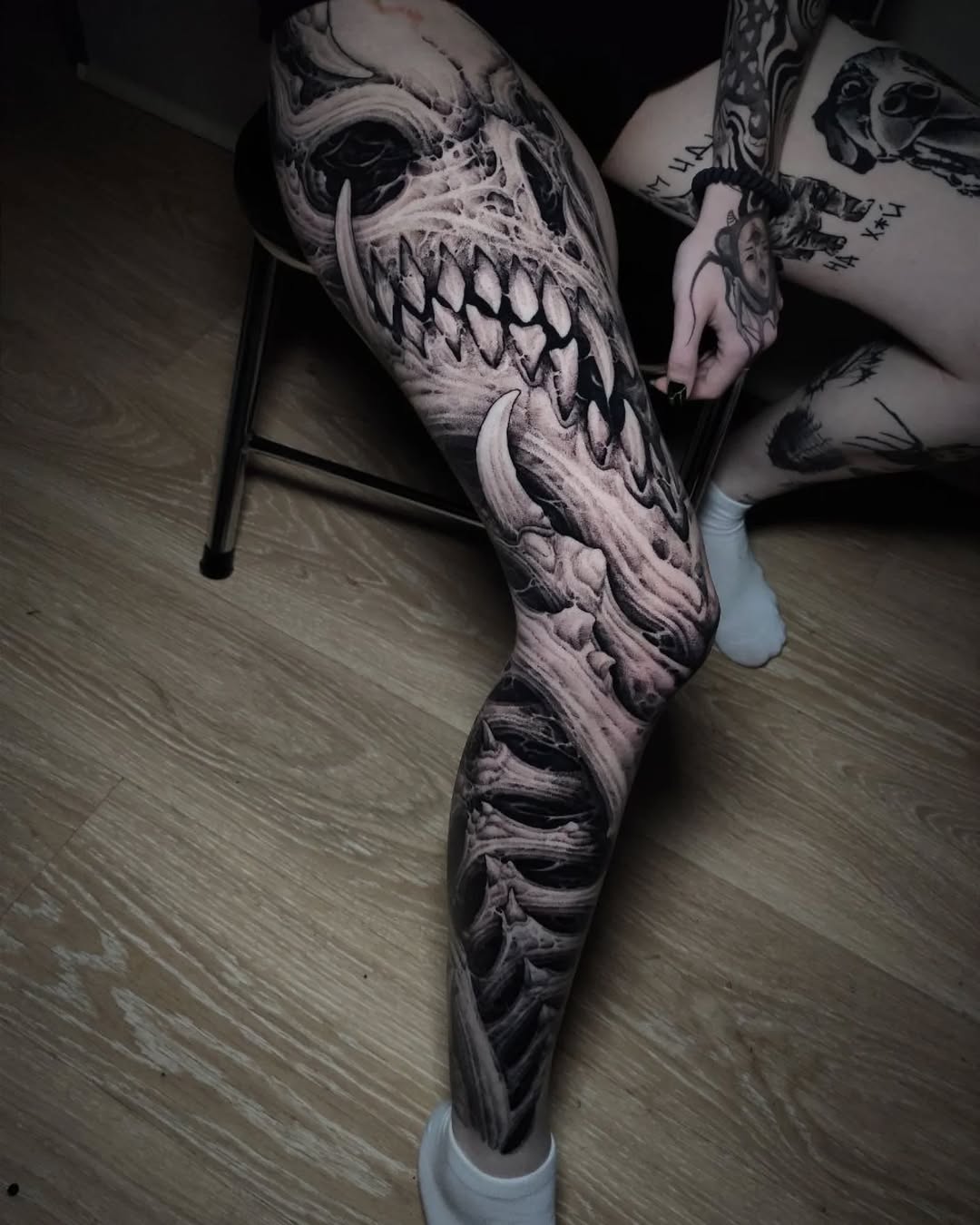 Tattoo by @dimaxmedusa โ realism, dark_realism