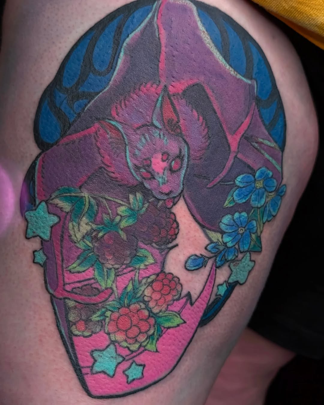 Tattoo by @yokaia.tattoo — new_school, illustrative
