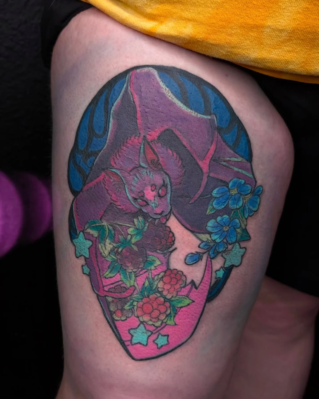 Tattoo by @yokaia.tattoo — new_school, illustrative