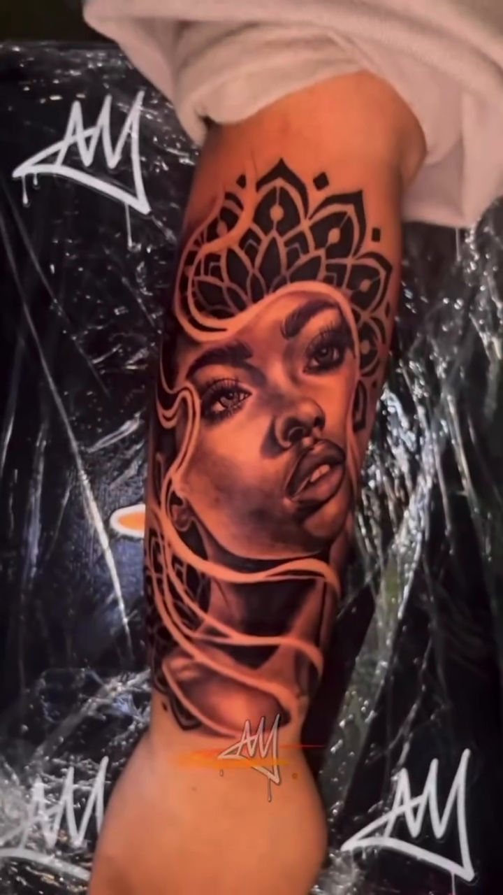 Tattoo by @ayem.ink — realism, black_and_grey