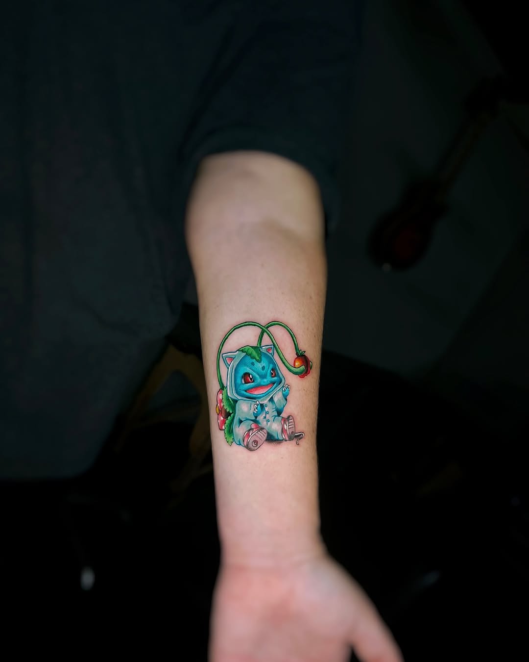 Tattoo by @snakesanddaggers โ anime, realism