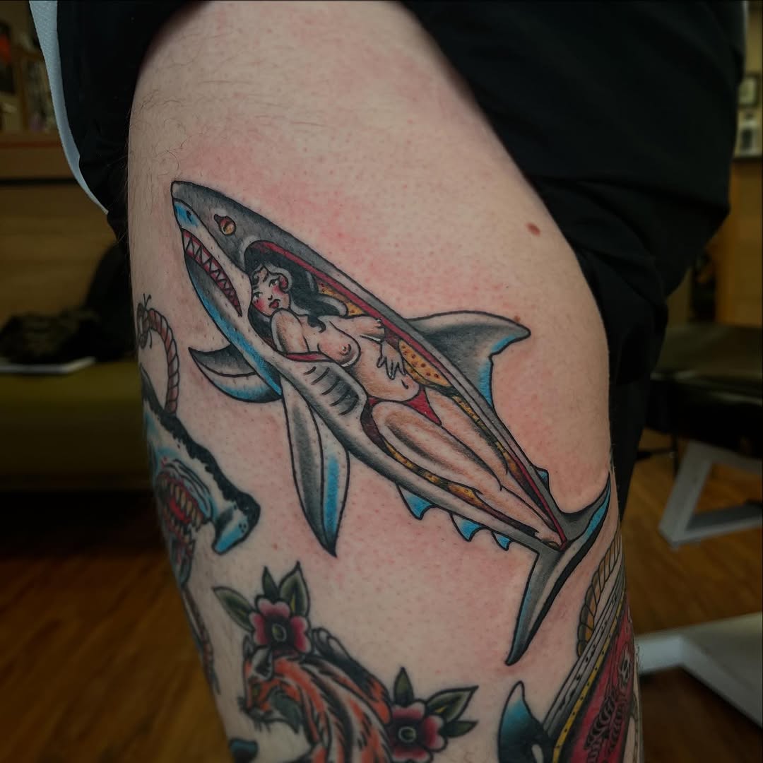 Tattoo by @tattoosbyvicca — american_traditional, illustrative