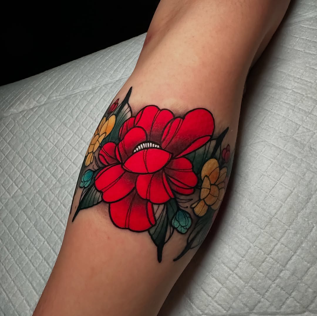 Tattoo by @gillianmarietattoo — american_traditional, illustrative