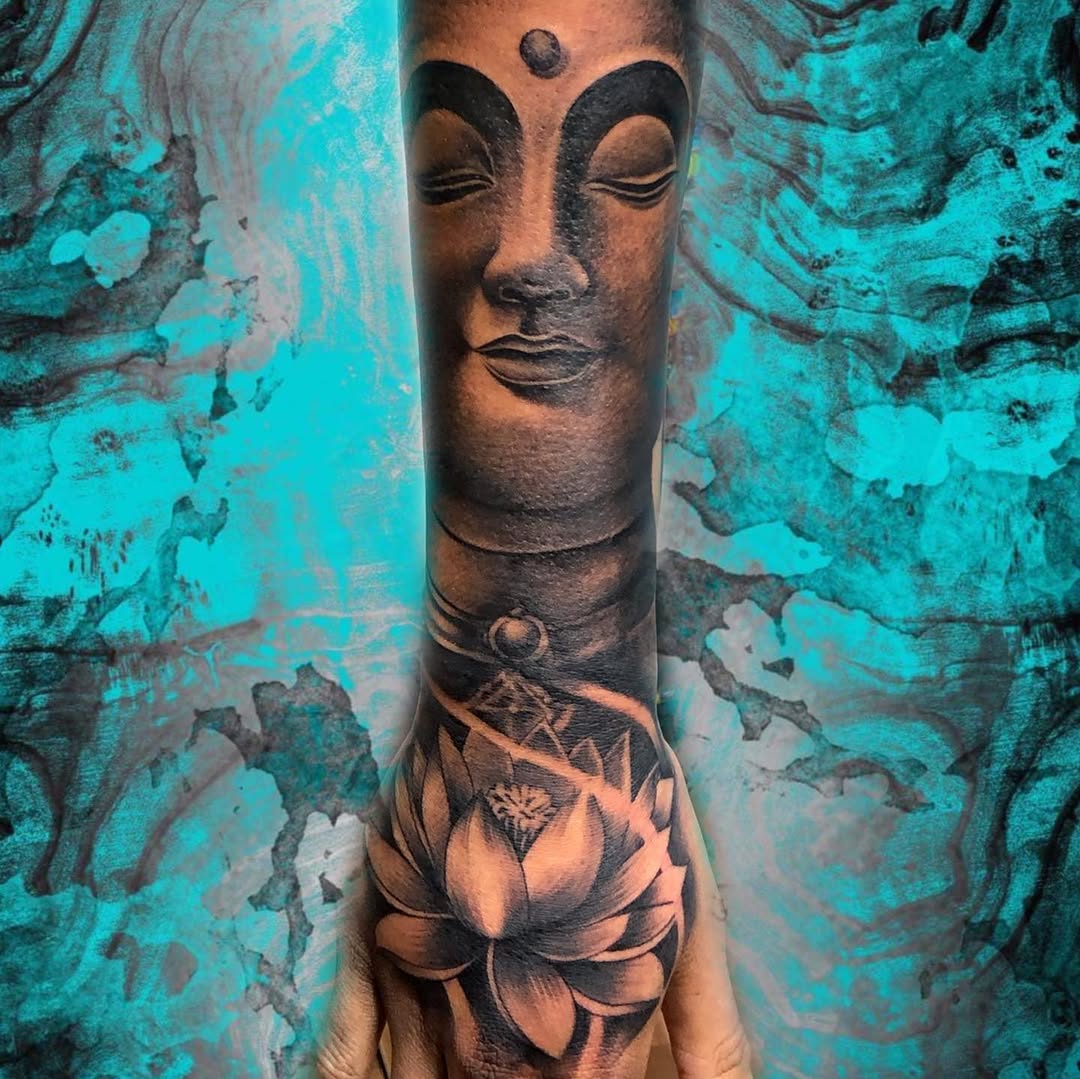 Tattoo by @chautattoo_ โ realism, black_and_grey