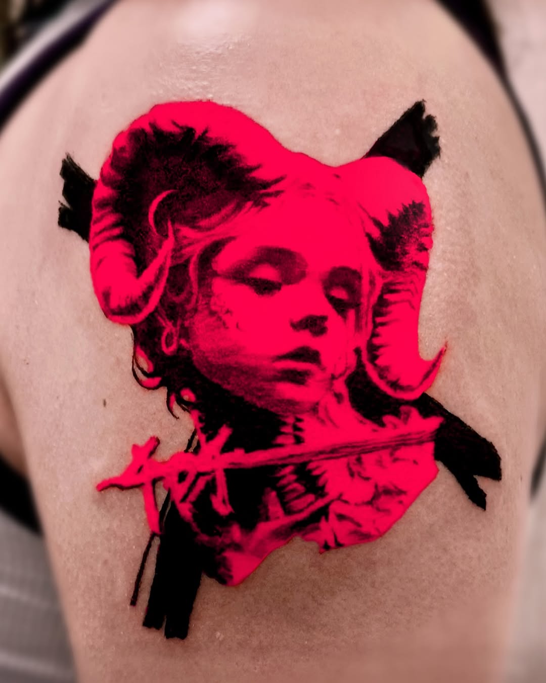 Tattoo by @effacermonexistence — trash_polka