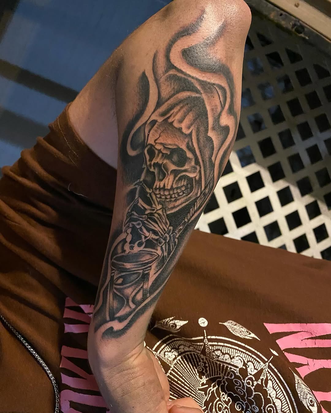 Tattoo by @mauze_tattoos β black_and_grey, dark_realism