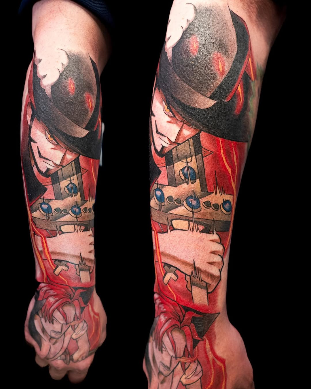 Tattoo by @jakeslayskrakens — new_school, anime