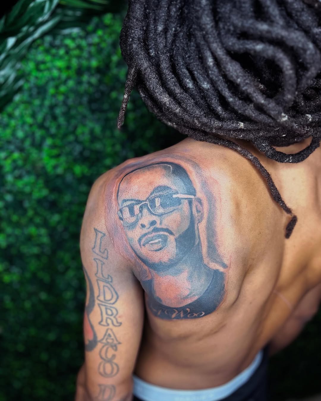 Tattoo by @fadeicewood β realism, black_and_grey
