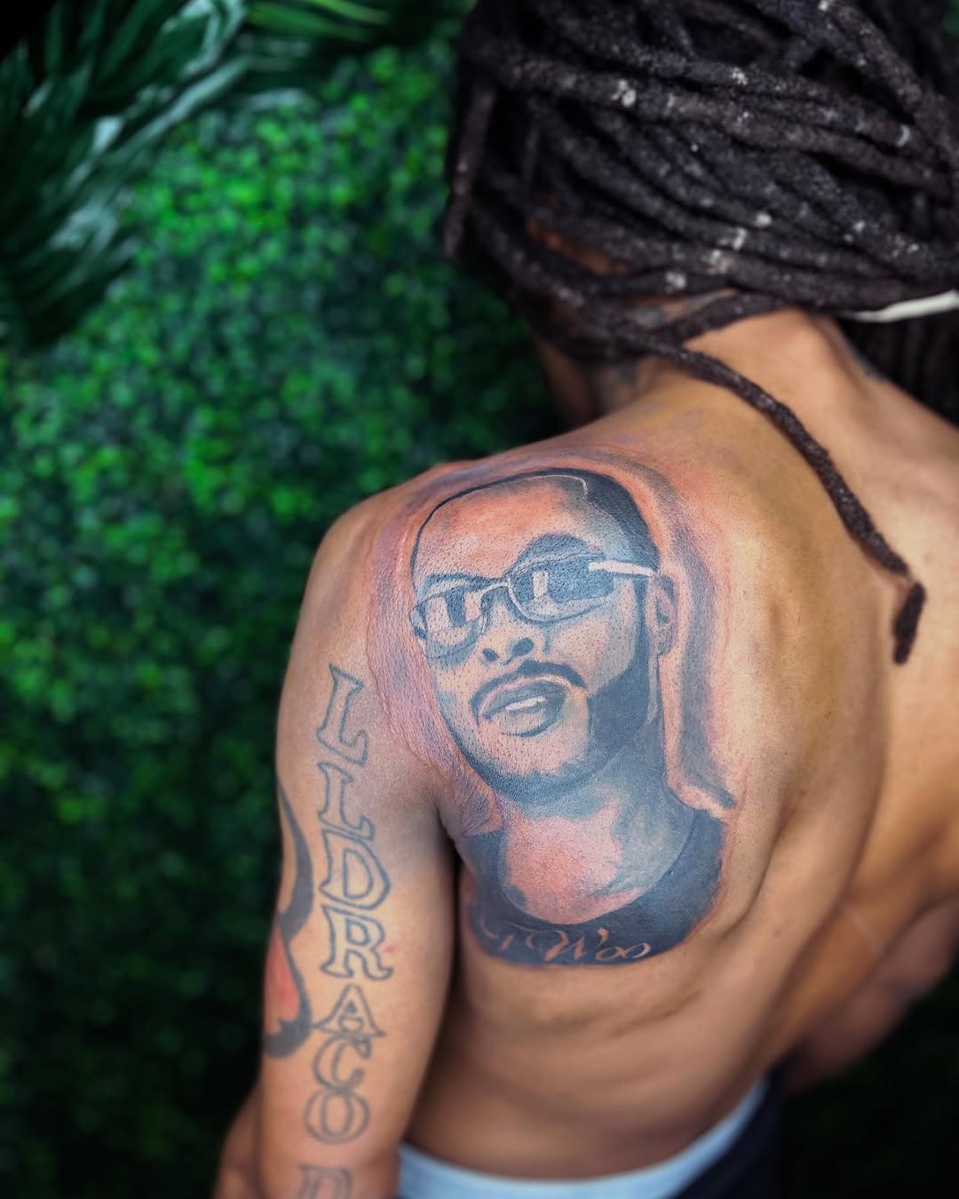 Tattoo by @fadeicewood β realism, black_and_grey