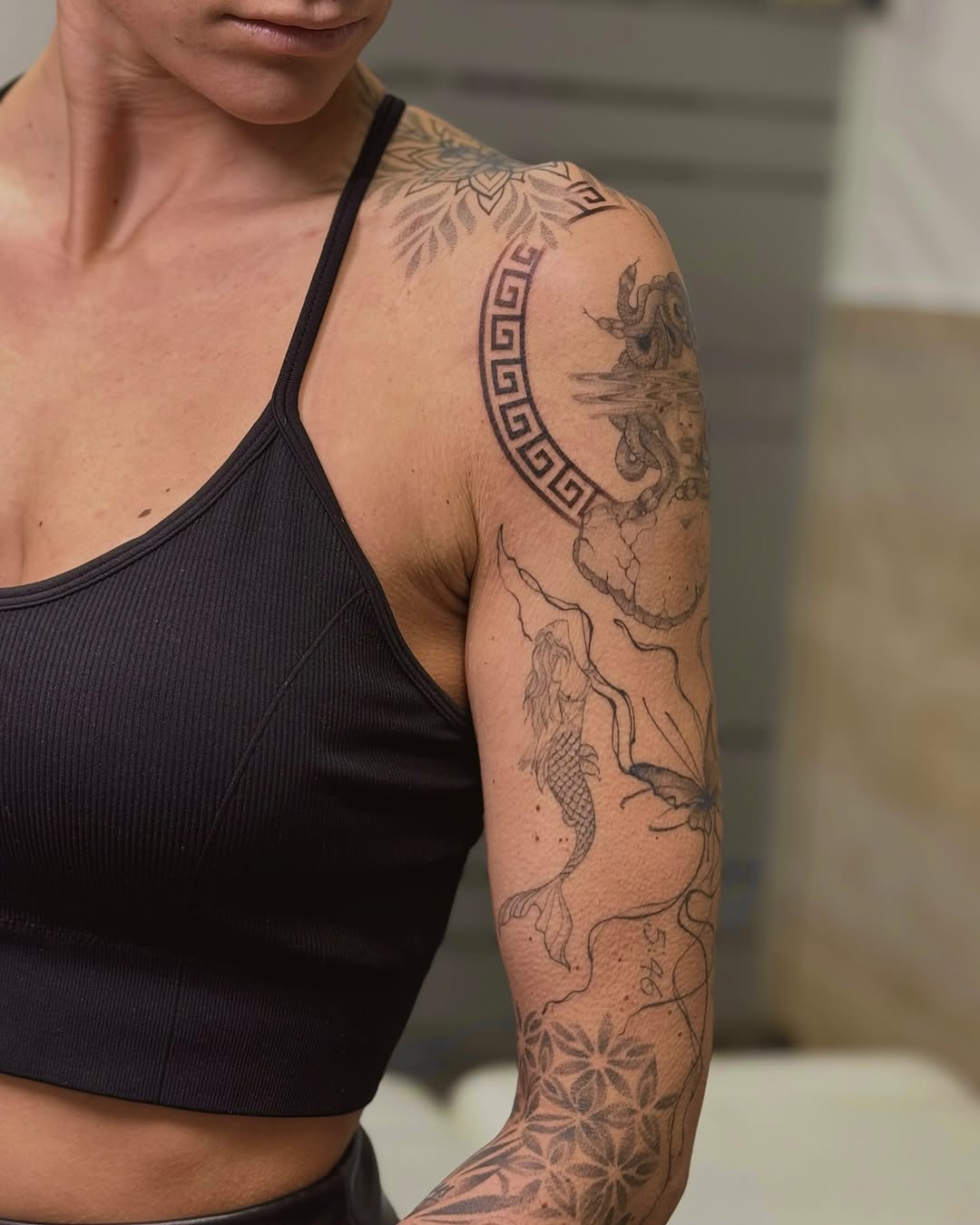 Tattoo by @ink_voodoo — black_and_grey, realism