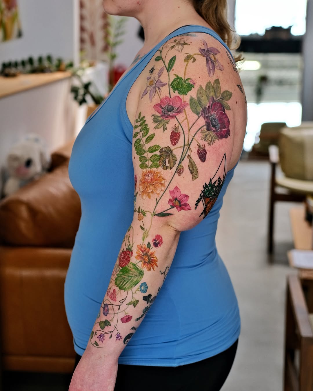 Tattoo by @jieminart — realism, watercolor