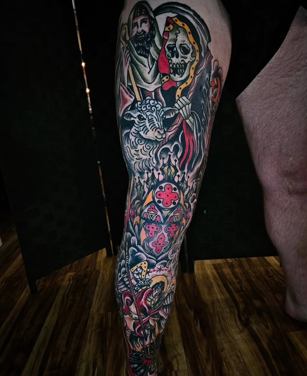 Tattoo by @celinaward — american_traditional, neo_traditional