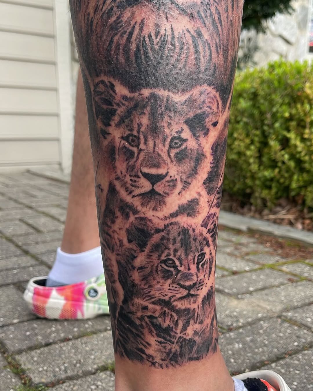 Tattoo by @tobiaztattooz — realism, black_and_grey