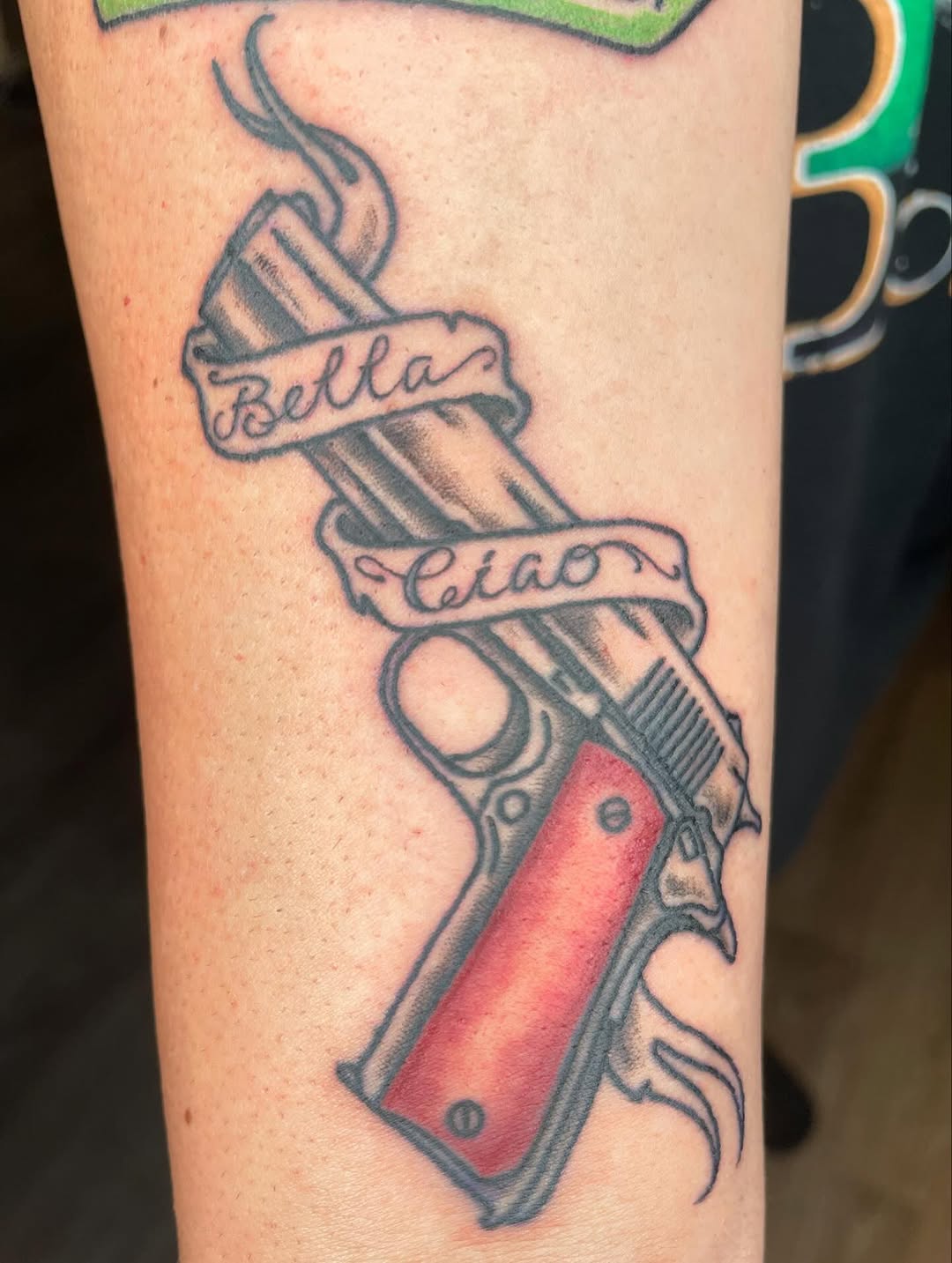 Tattoo by @themrytattoos — lettering_script
