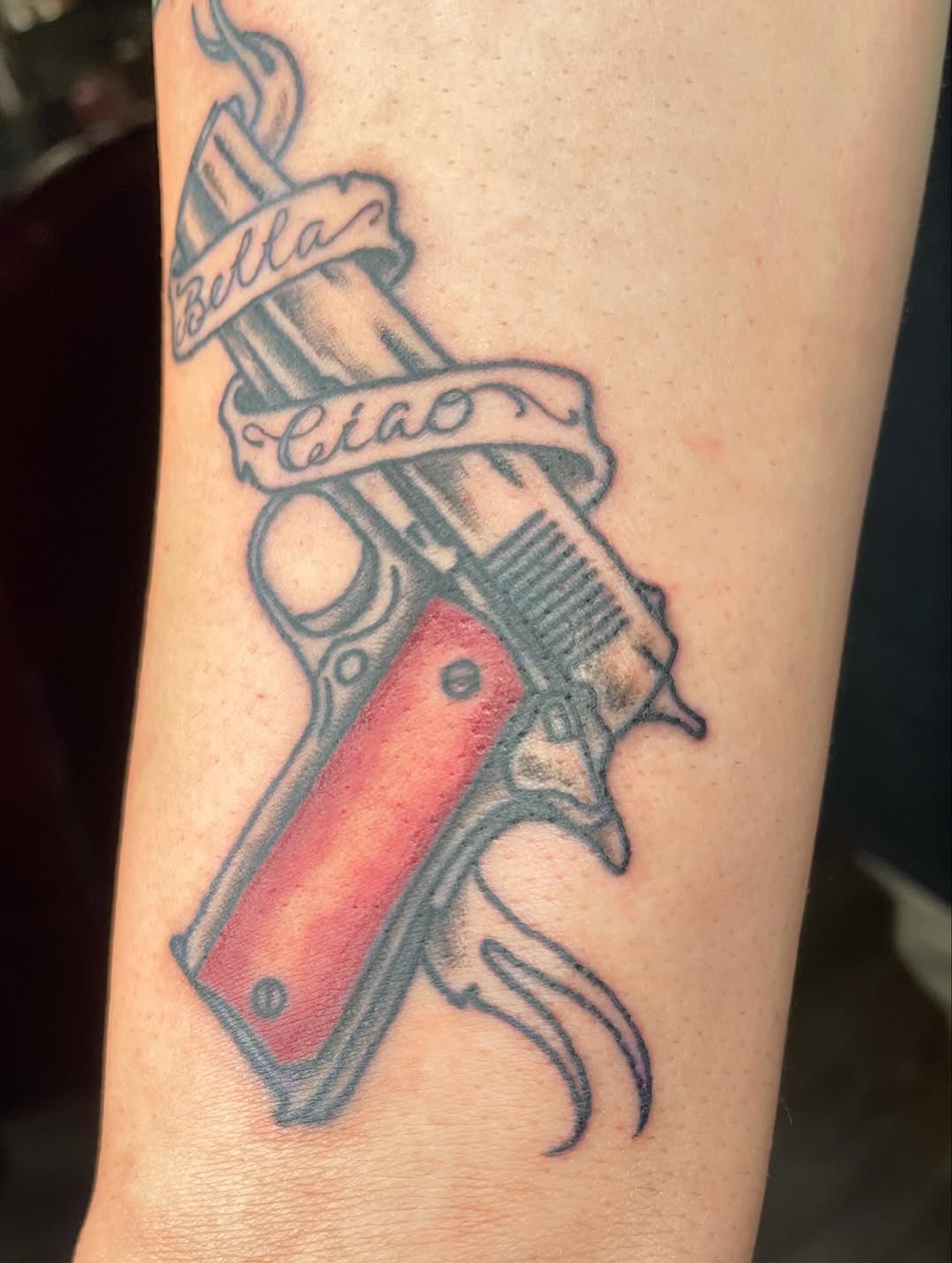 Tattoo by @themrytattoos — lettering_script