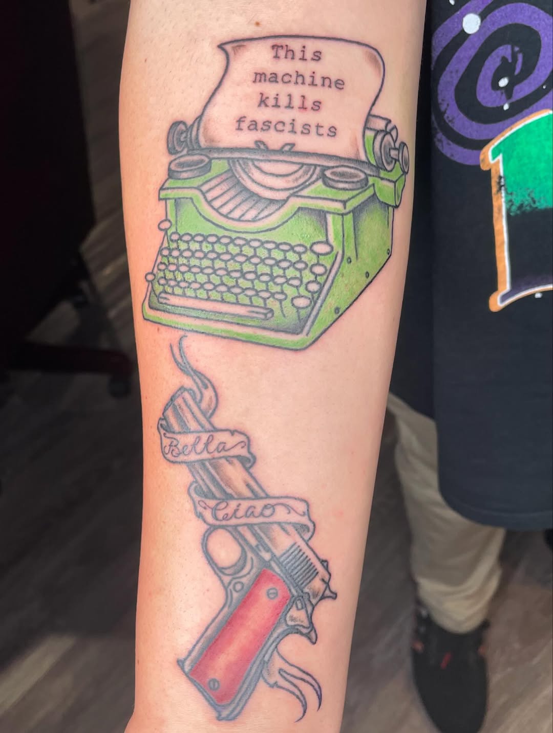 Tattoo by @themrytattoos — lettering_script