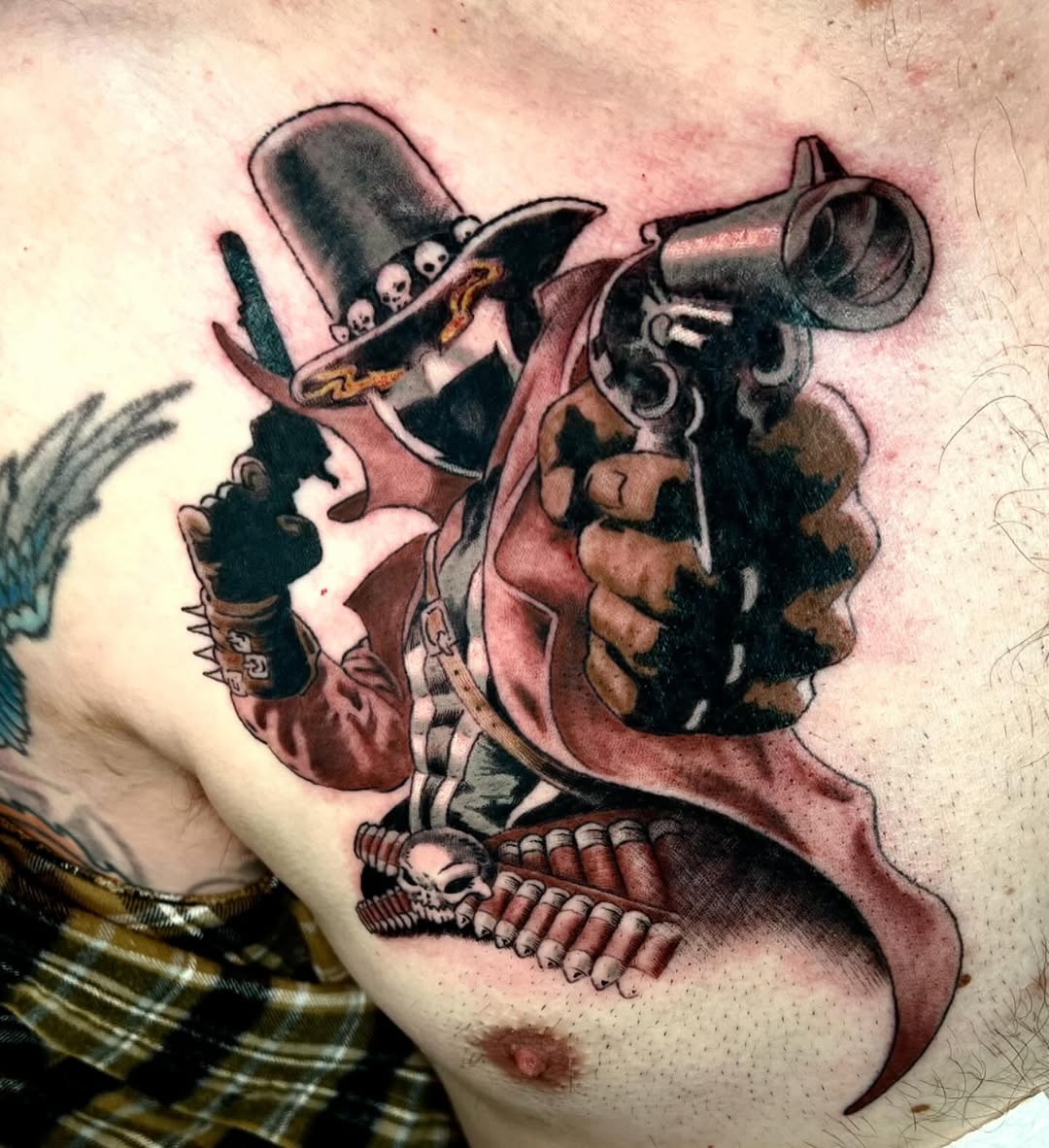 Tattoo by @stabbykitten — realism, trash_polka