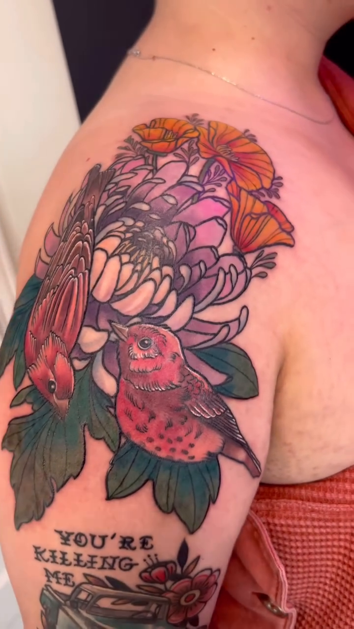 Tattoo by @jespetrietattoos — neo_traditional, realism