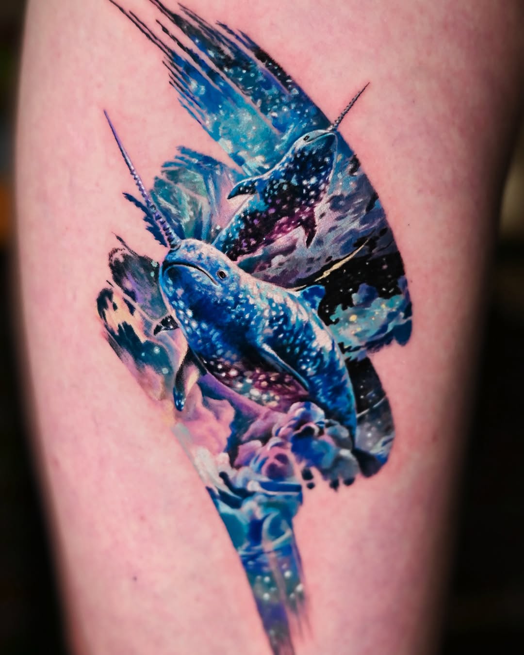 Tattoo by @sentimental_laundry — realism, watercolor