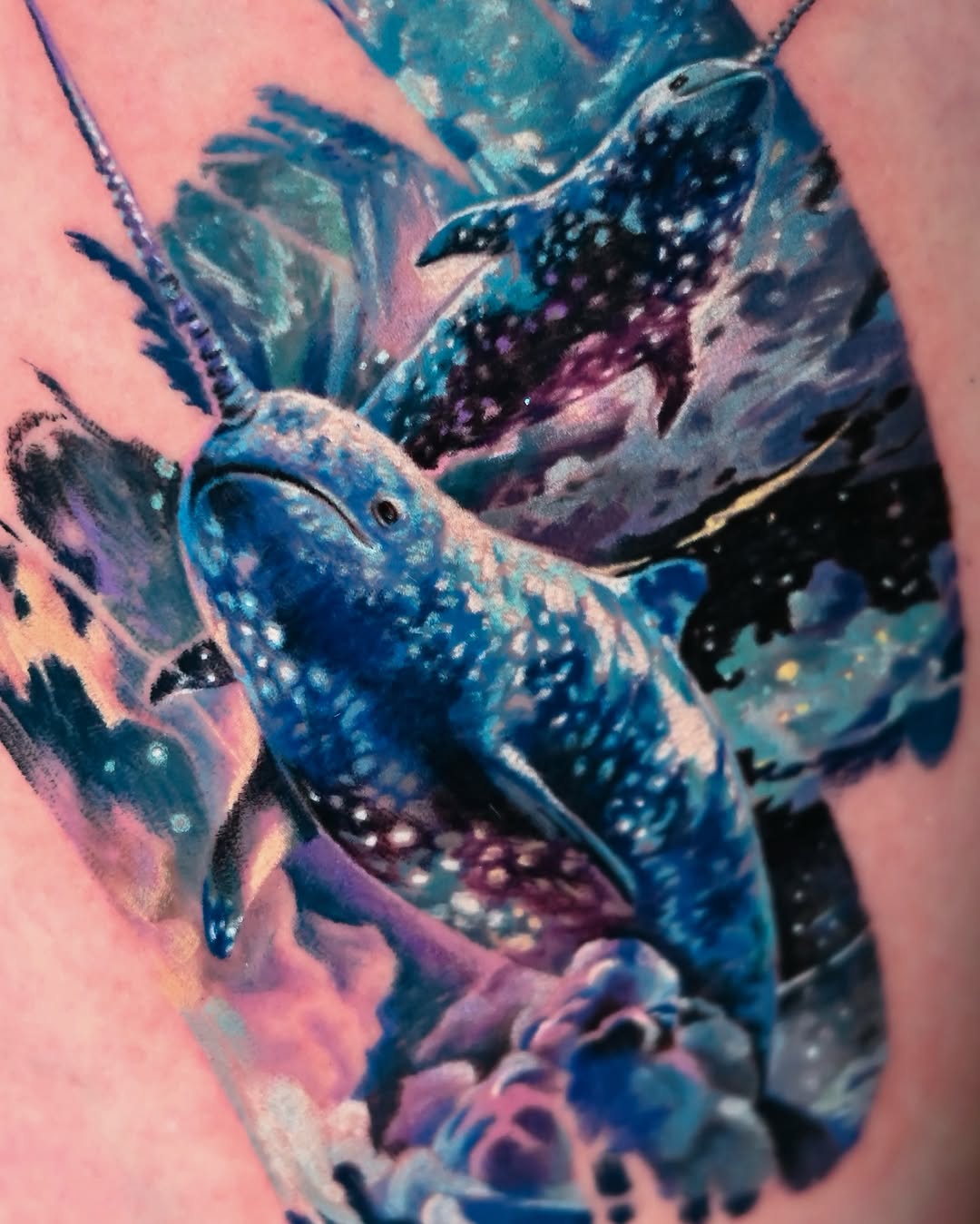 Tattoo by @sentimental_laundry — realism, watercolor