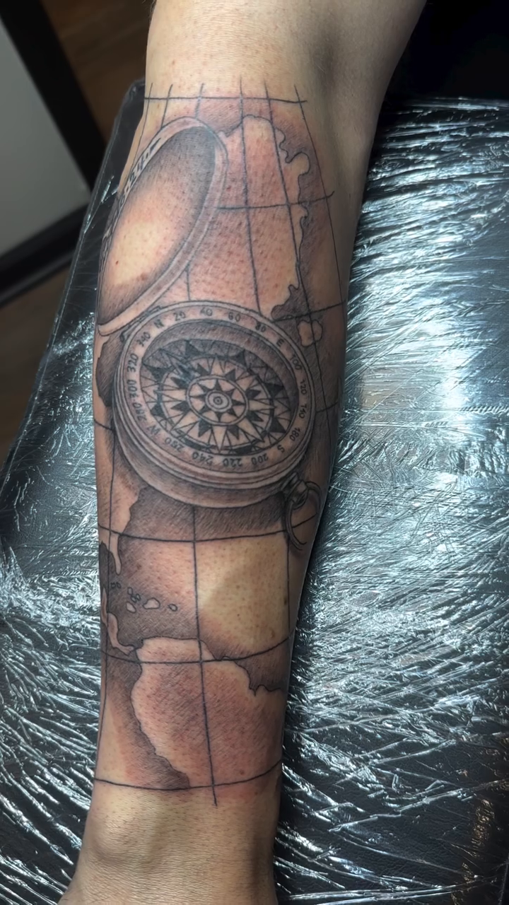 Tattoo by @zac_tattz — realism, black_and_grey