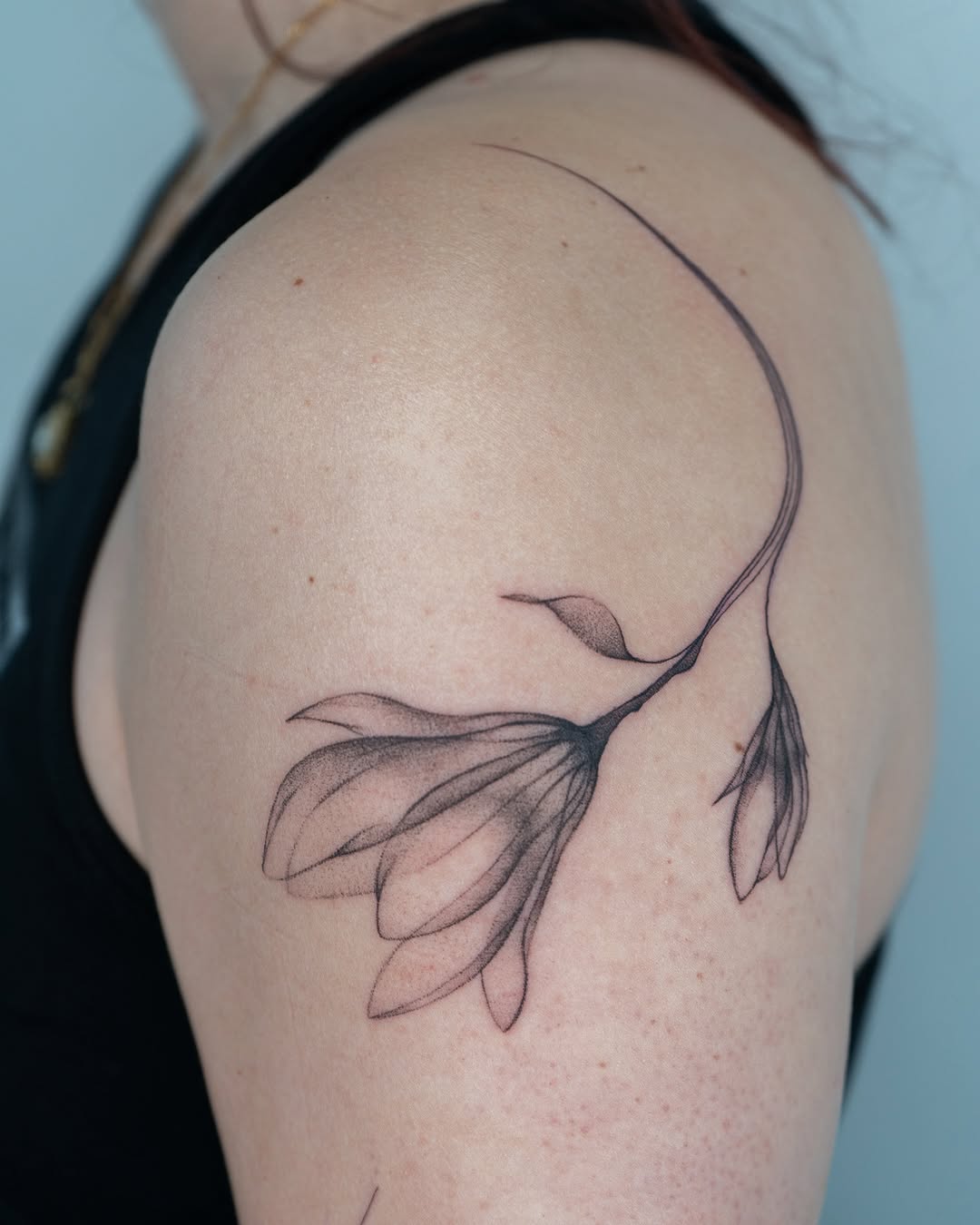 Tattoo by @ally.tatts — fine_line, dotwork