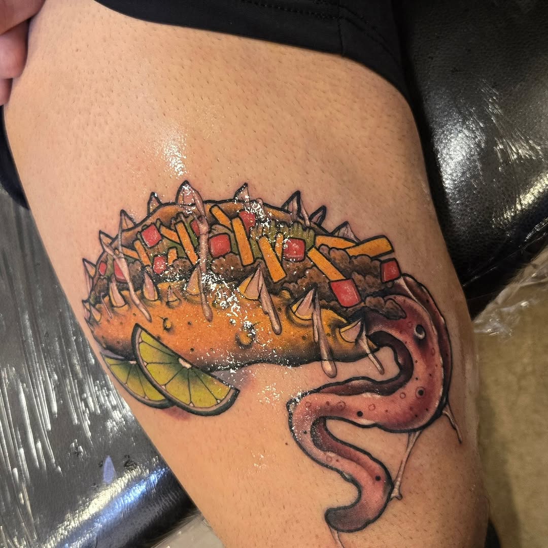 Tattoo by @thunder_scorpiontattoos โ new_school