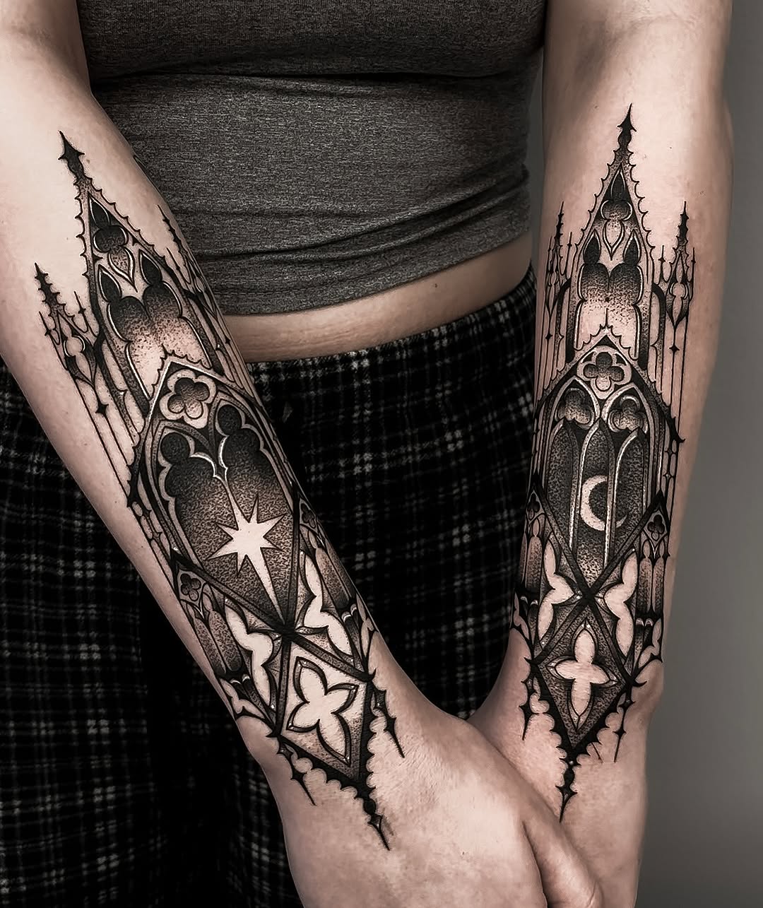Tattoo by @jadeddesireetattoo — blackwork